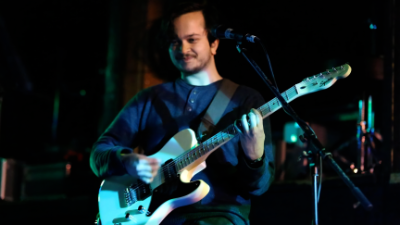 Black and white photo of Matthew Watt